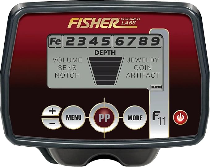 Fisher F11 Metal Detector - History Seekers Metal Detectors