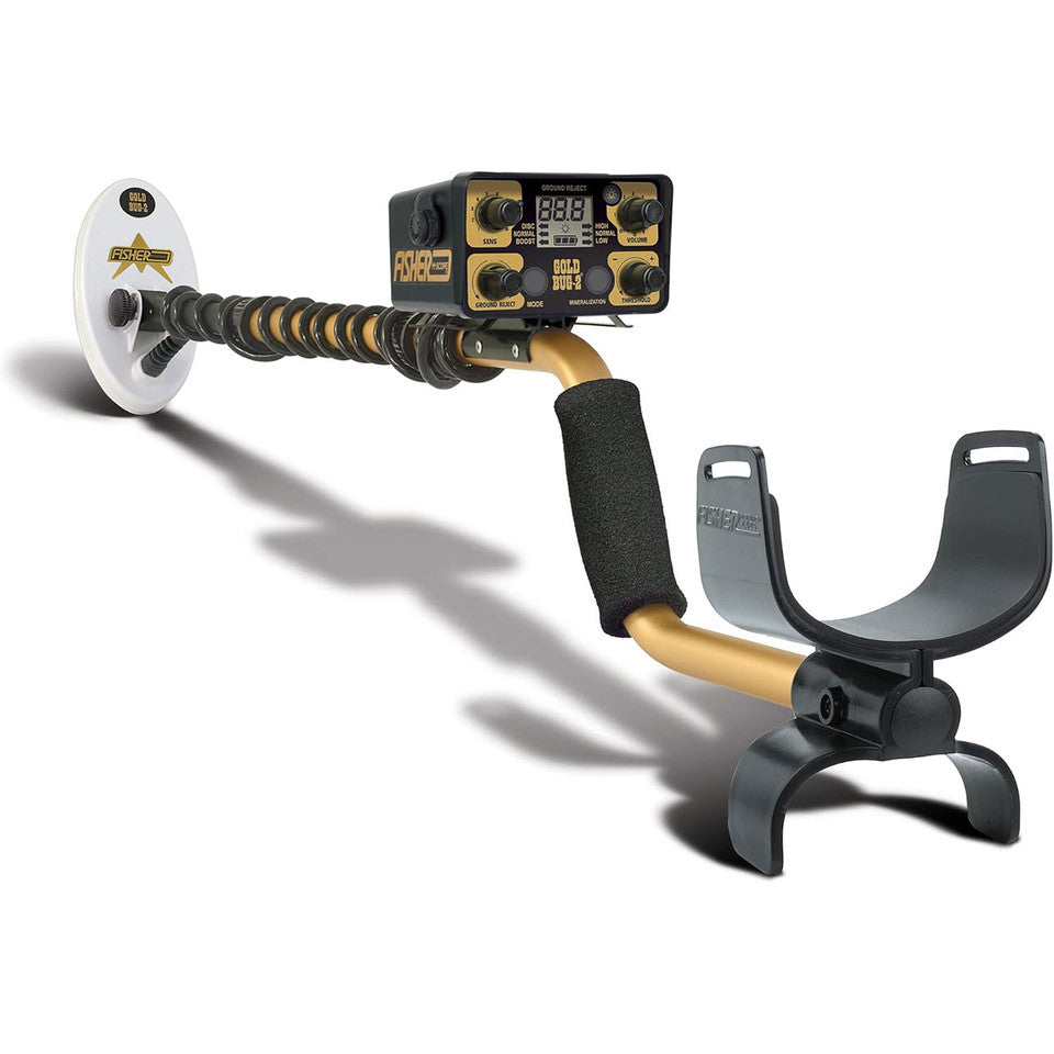 Fisher Gold Bug 2 Metal Detector - 10 in coil - History Seekers Metal Detectors