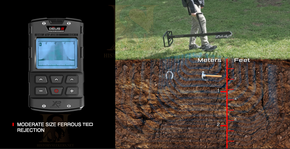 XP Xtreme Hunter Upgrade - XTR-115E - Upgrade for Deus 2 - History Seekers Metal Detectors