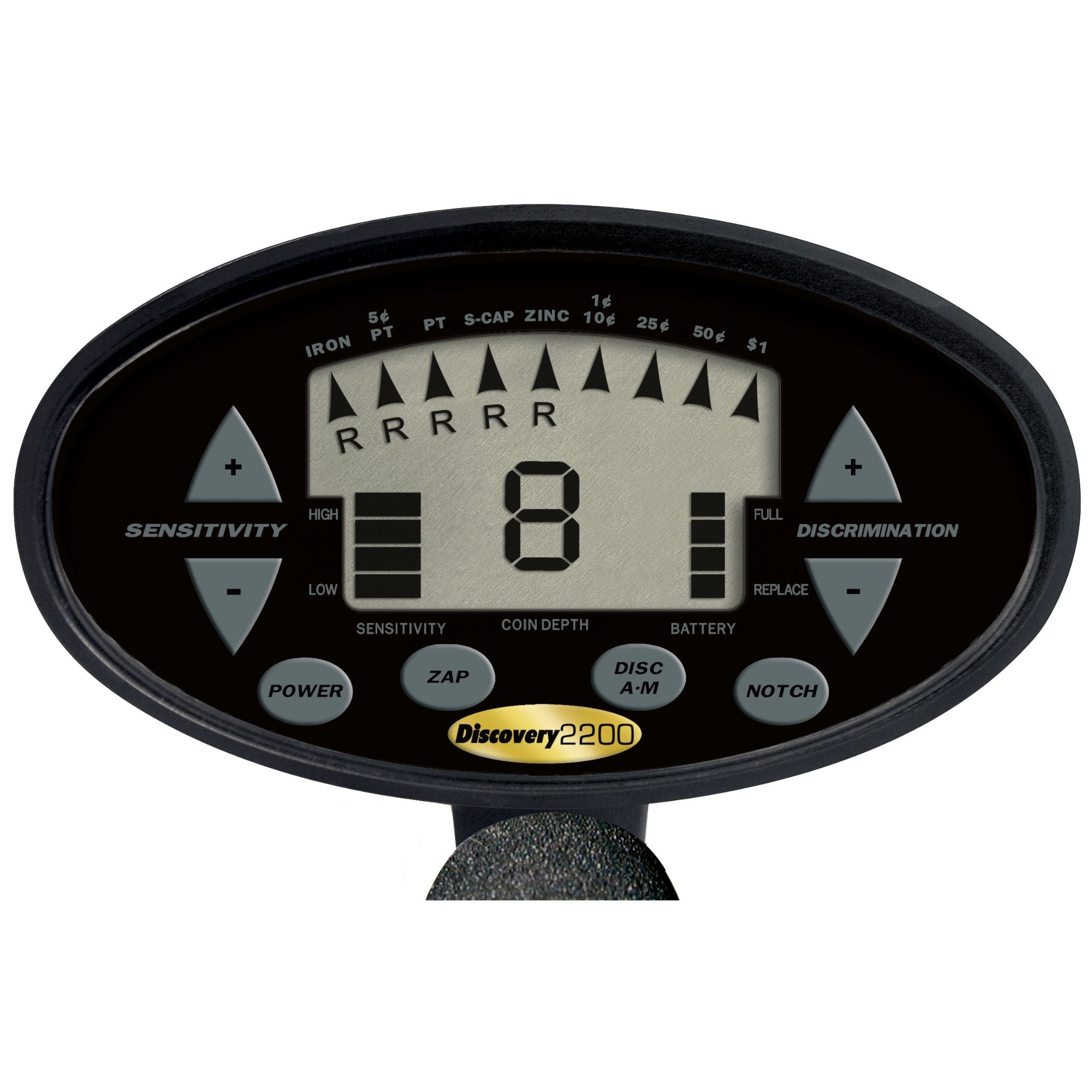 Bounty Hunter Discovery 2200 Metal Detector detail view