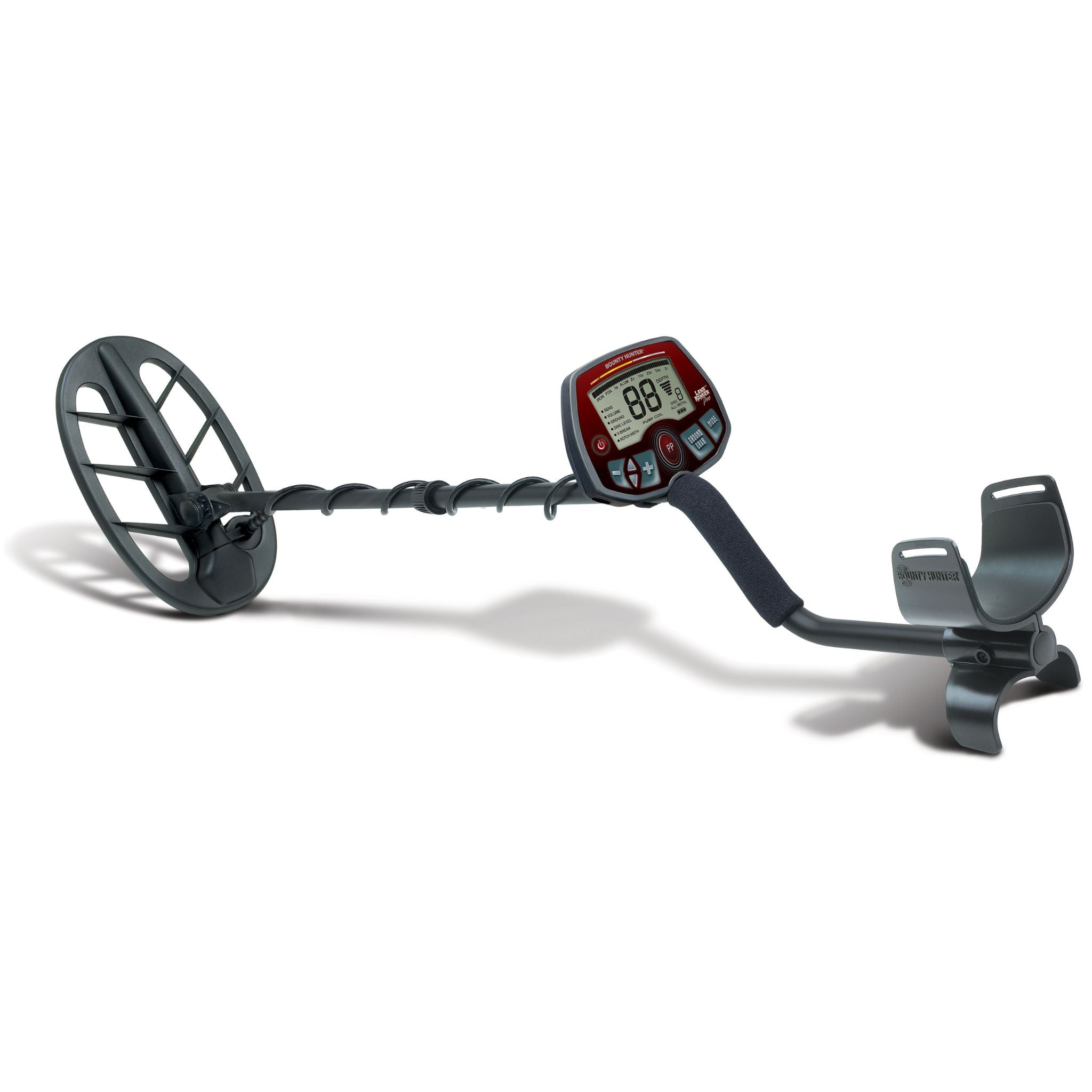 Bounty Hunter Land Ranger Pro Metal Detector on white background