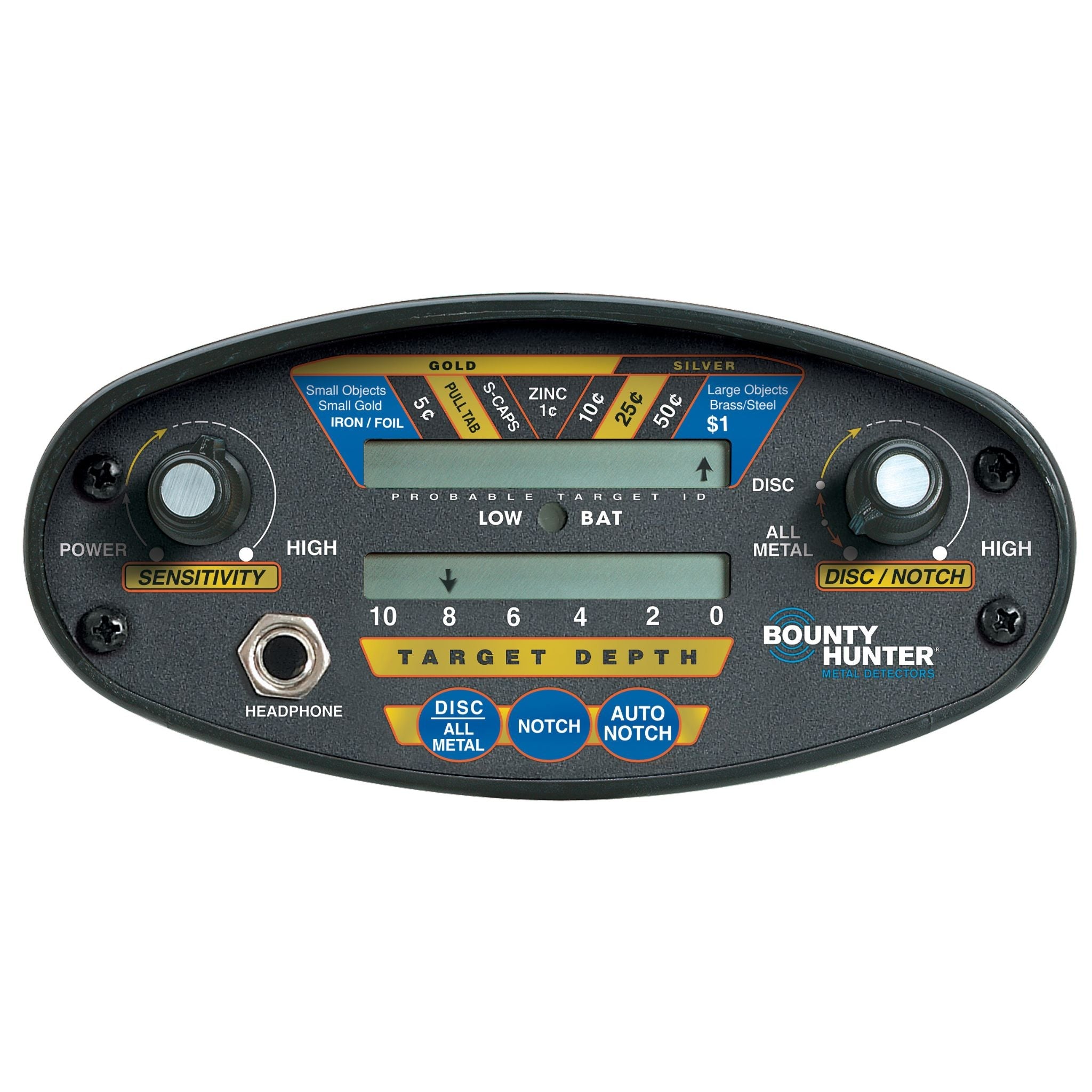 Bounty Hunter Quick Draw II Metal Detector detail view