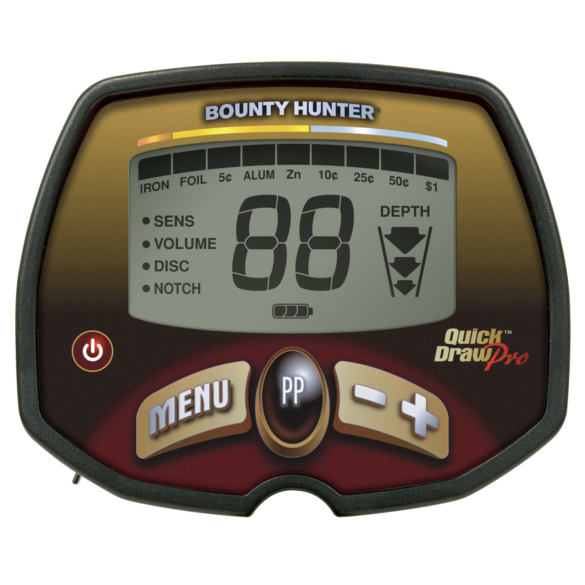 Bounty Hunter Quick Draw Pro Metal Detector detail view