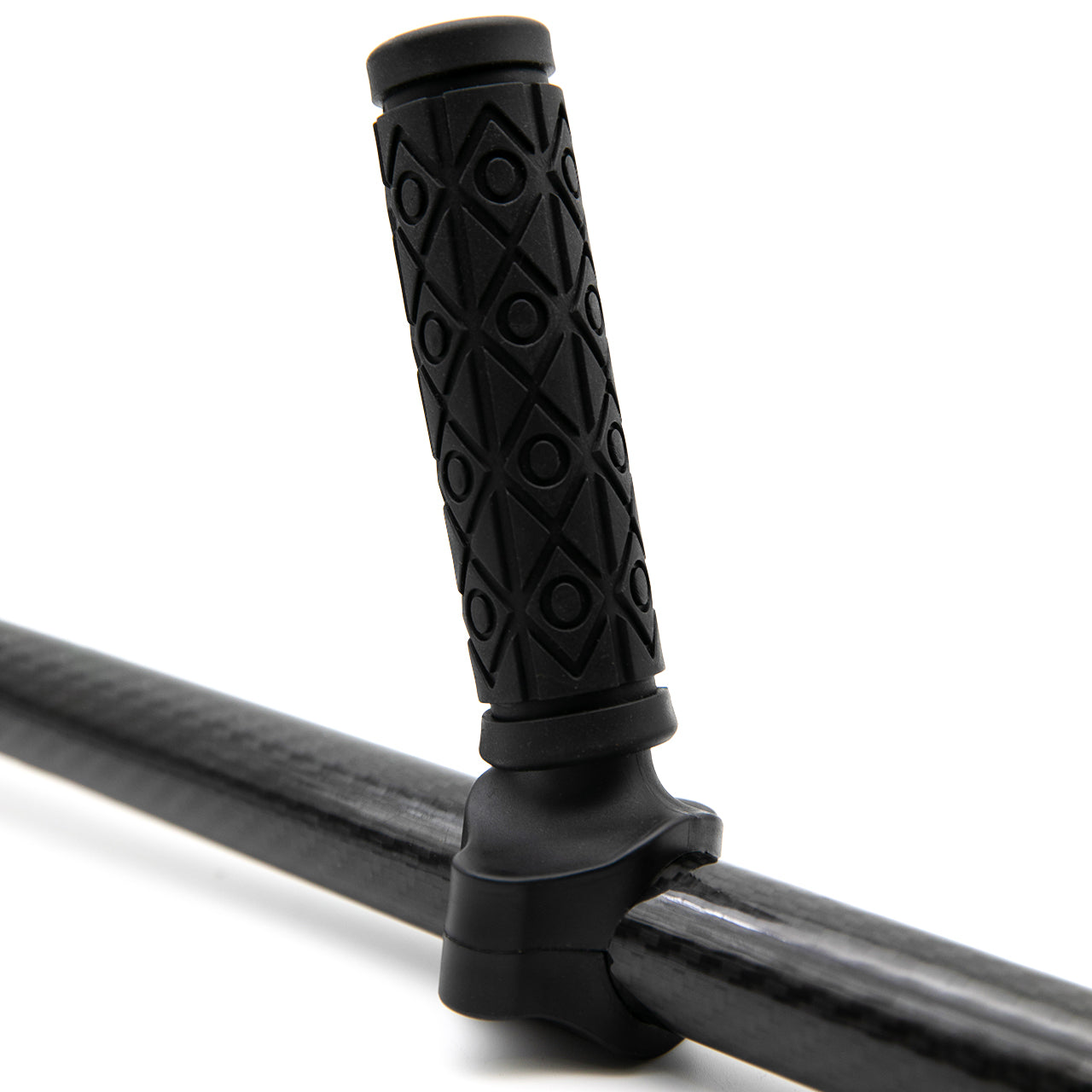 Mount clamp detail of the CKG pull handle on a scoop pole