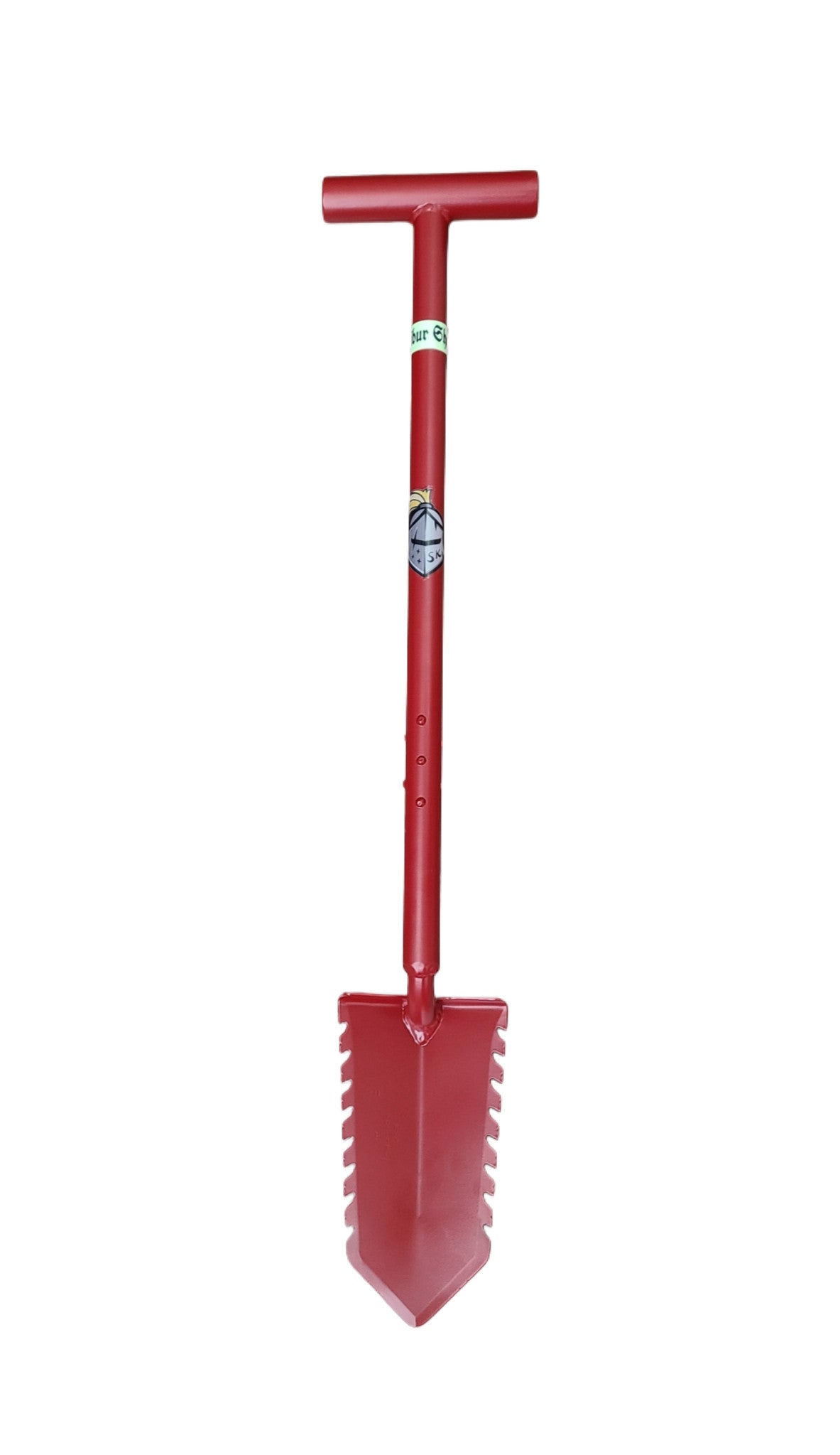 Excalibur Sir Kay T-Handle 31 in / 78.7 cm metal detecting shovel, both edges serrated