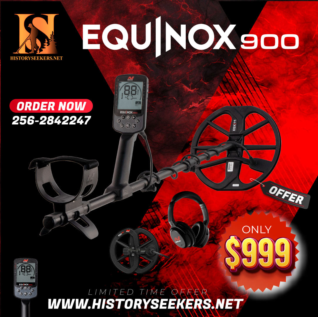Minelab Equinox 900 - History Seekers Metal Detectors