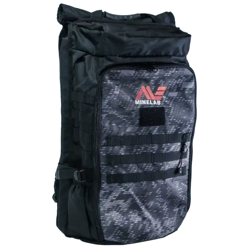 Minelab metal detecting backpack, included in this bundle