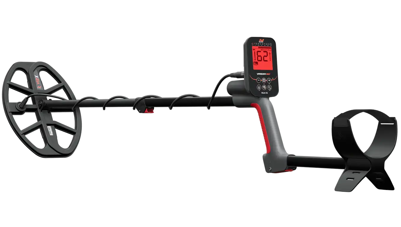 Minelab Vanquish 560 Pro-Pack Waterproof Metal Detector with V12X and V8X Search Coils