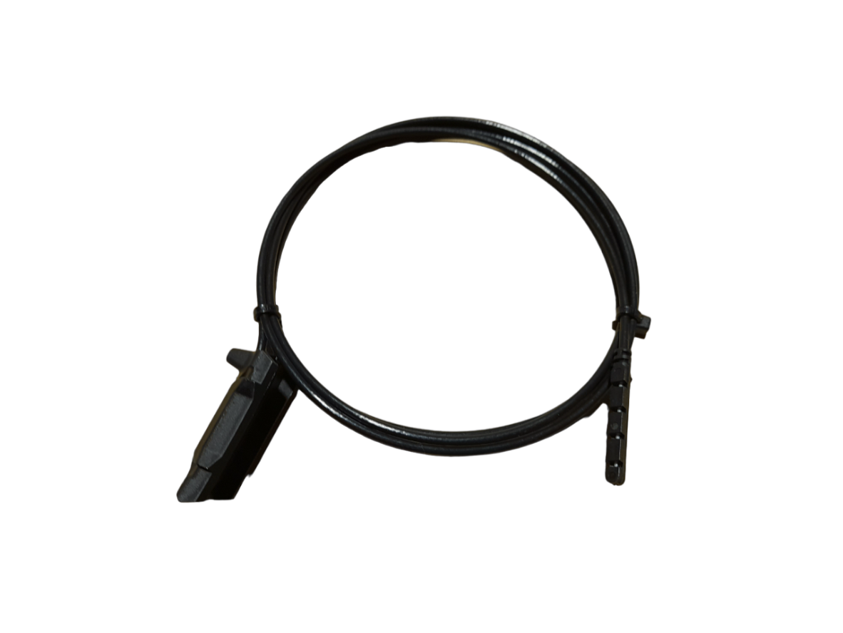 XP Deus II aerial antenna replacement cable, 45.3 in / 115 cm, cable only, coiled with clip end