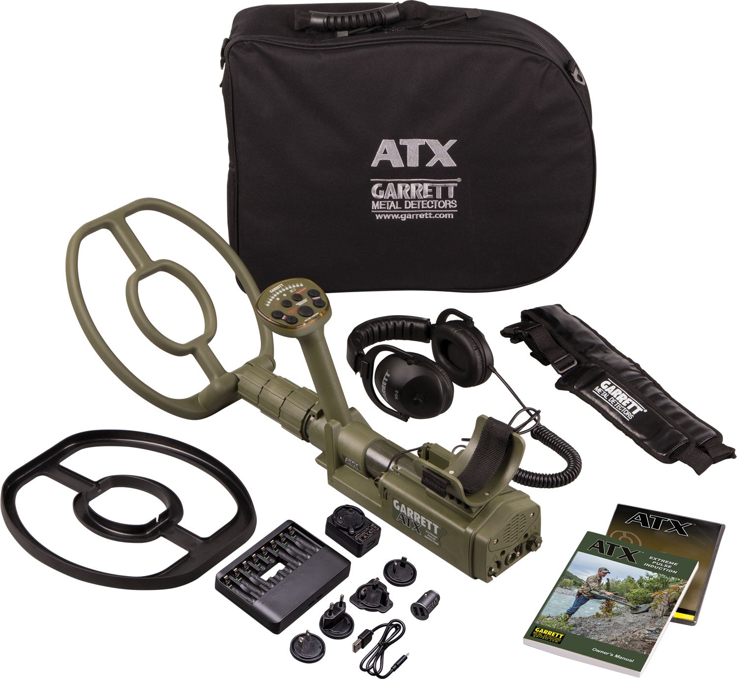 GARRETT ATX 10x12 DD - Pulse Induction Metal Detector - History Seekers Metal Detectors