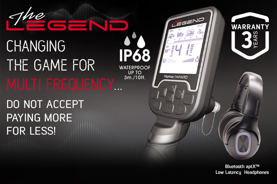 Nokta Legend Metal Detector - History Seekers Metal Detectors