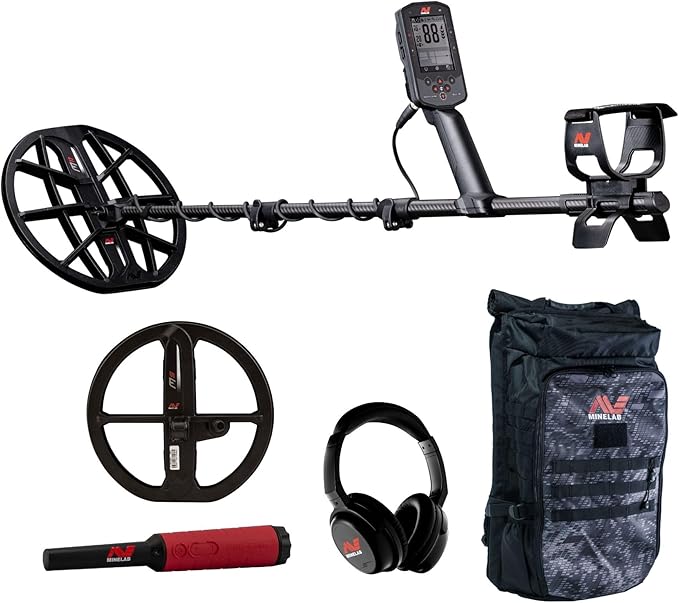 Minelab Manticore Ultimate Field Bundle with Backpack, Pro-Find 40 and M9 Coil