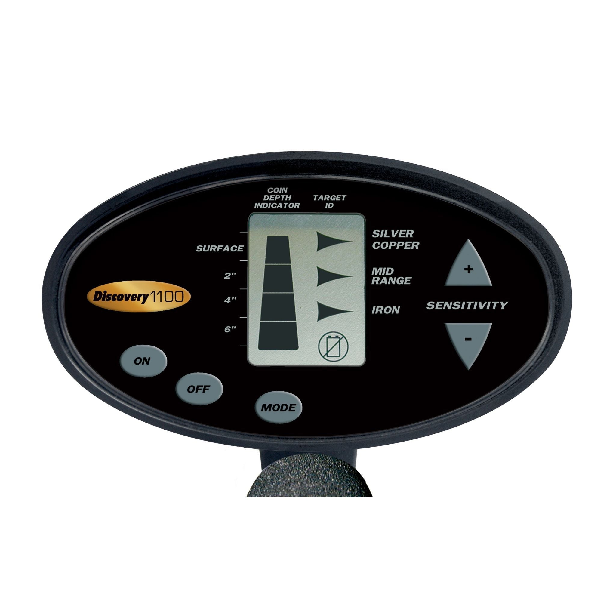 Bounty Hunter Discovery 1100 Metal Detector detail view