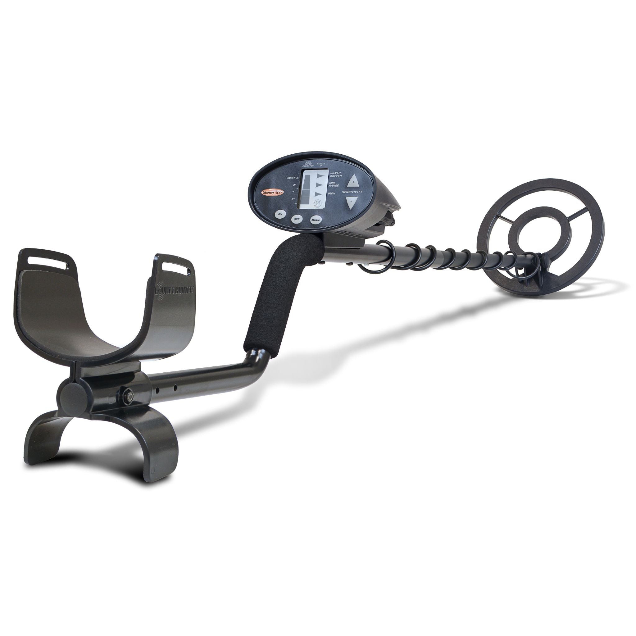 Bounty Hunter Discovery 1100 Metal Detector on white background