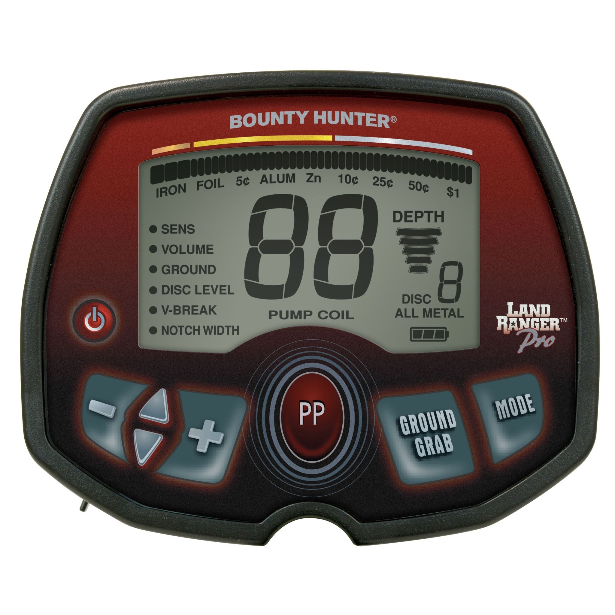 Bounty Hunter Land Ranger Pro Metal Detector detail view