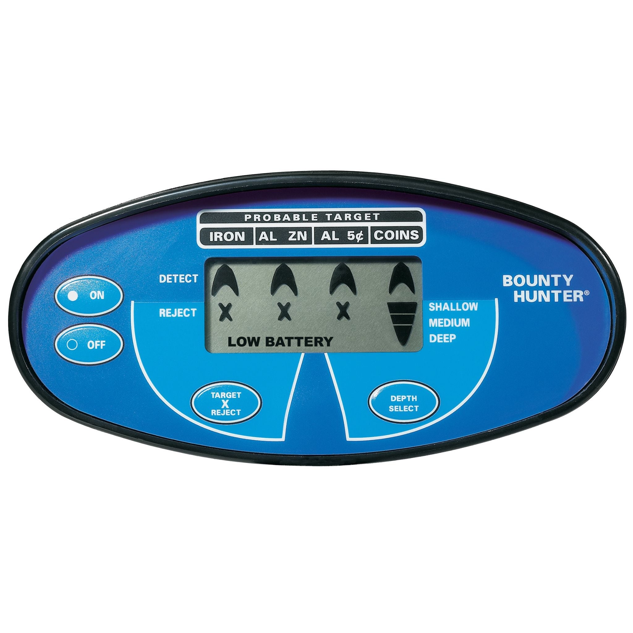 Bounty Hunter Quick Silver Metal Detector detail view