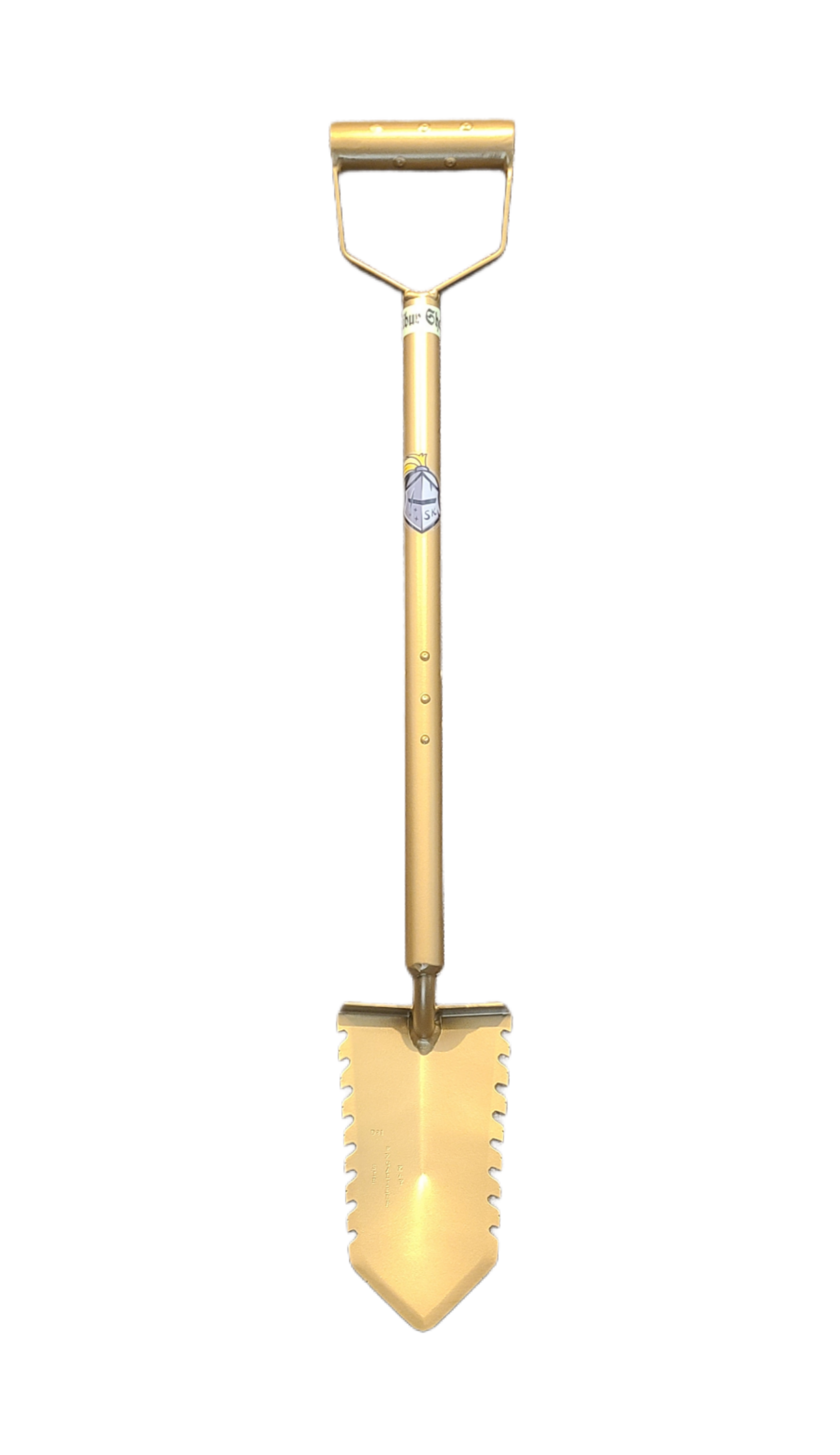 Excalibur Sir Kay D-Handle 31 in / 78.7 cm metal detecting shovel, both edges serrated