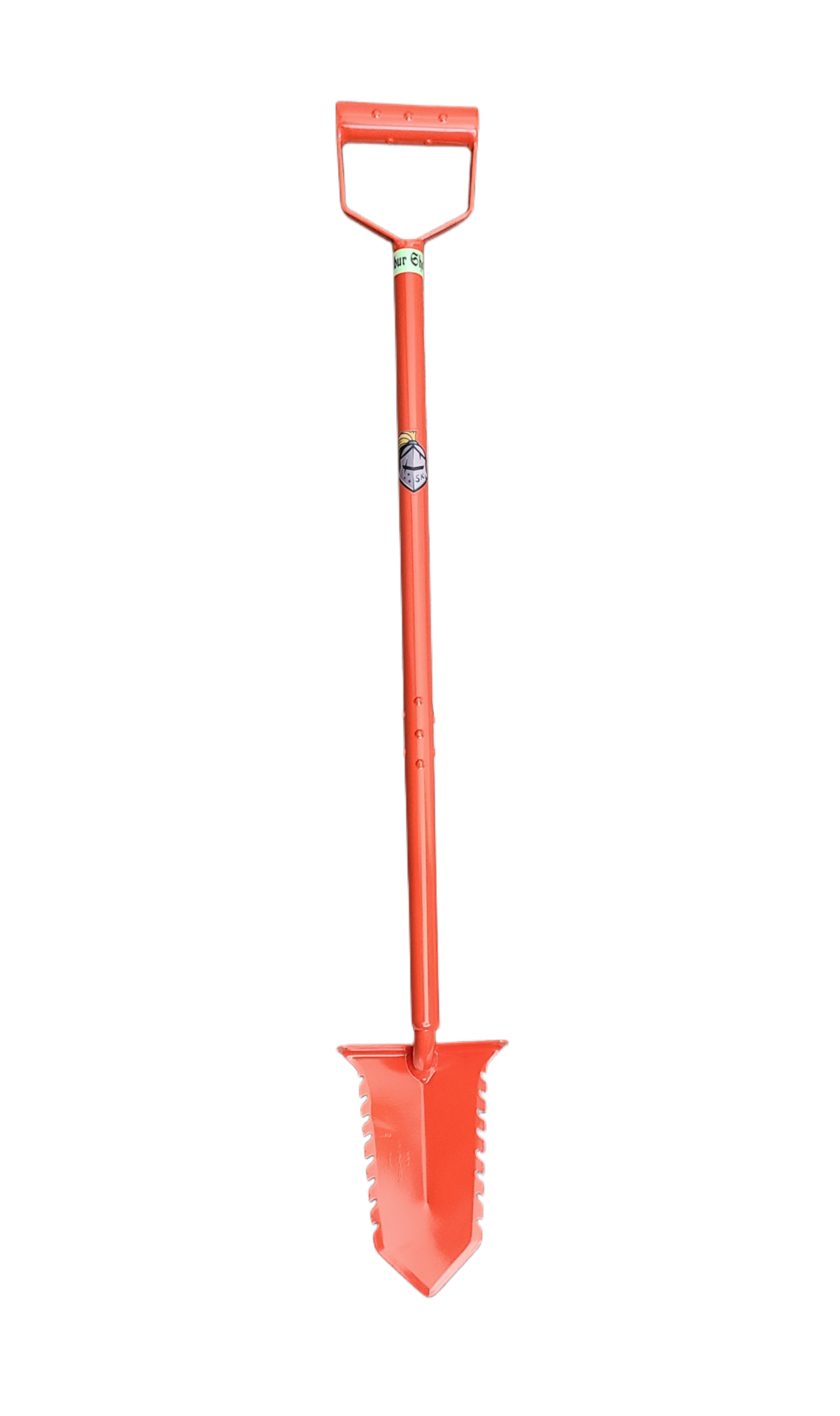 Excalibur Sir Kay D-Handle 40 in / 101.6 cm metal detecting shovel, both edges serrated