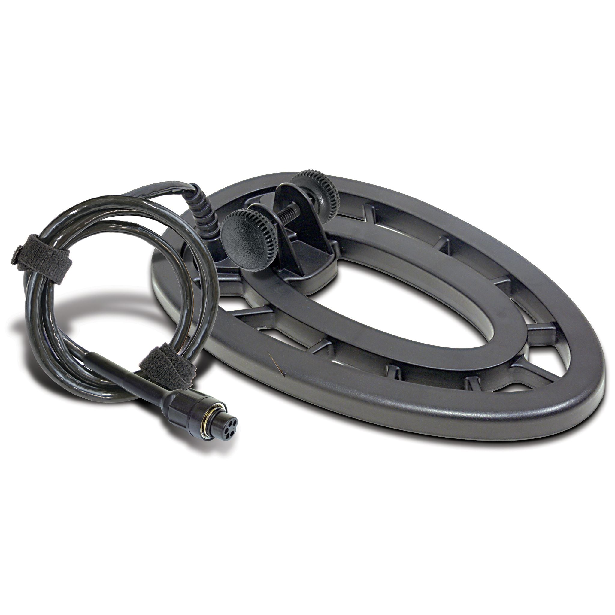 Genuine Fisher 9 inch concentric teardrop search coil for the F11, F22 and F44 metal detectors