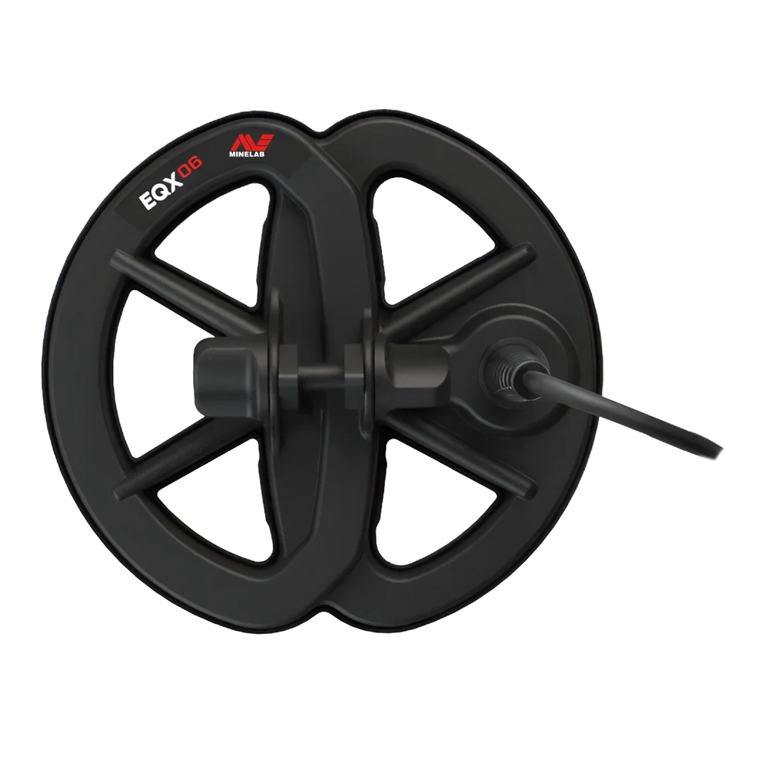 Minelab EQX 06 6 in (15 cm) Double-D search coil, included with the Equinox 900