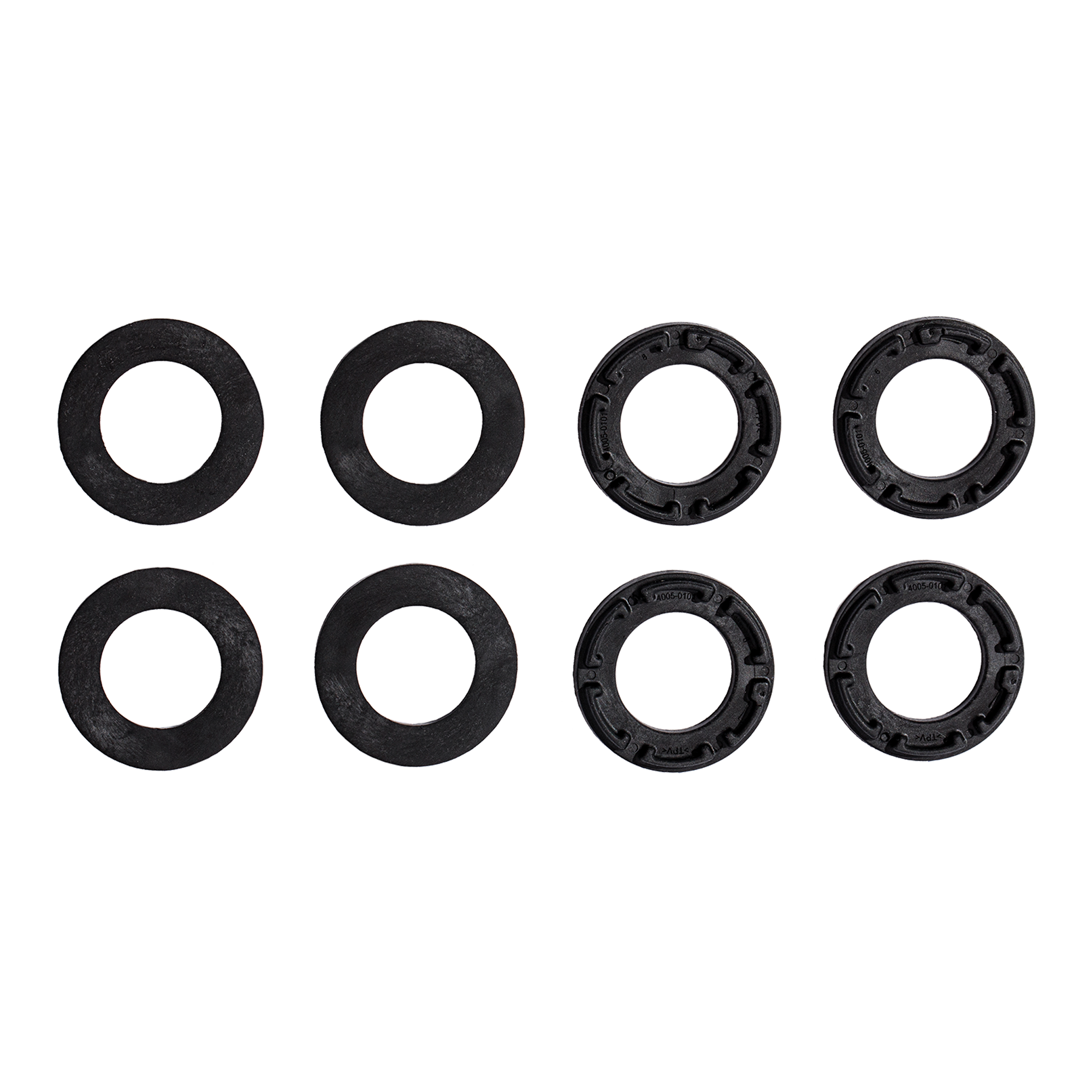 Genuine Minelab GPZ 7000 coil washer wear kit 3011-0285, eight flat and keyed TPV washers