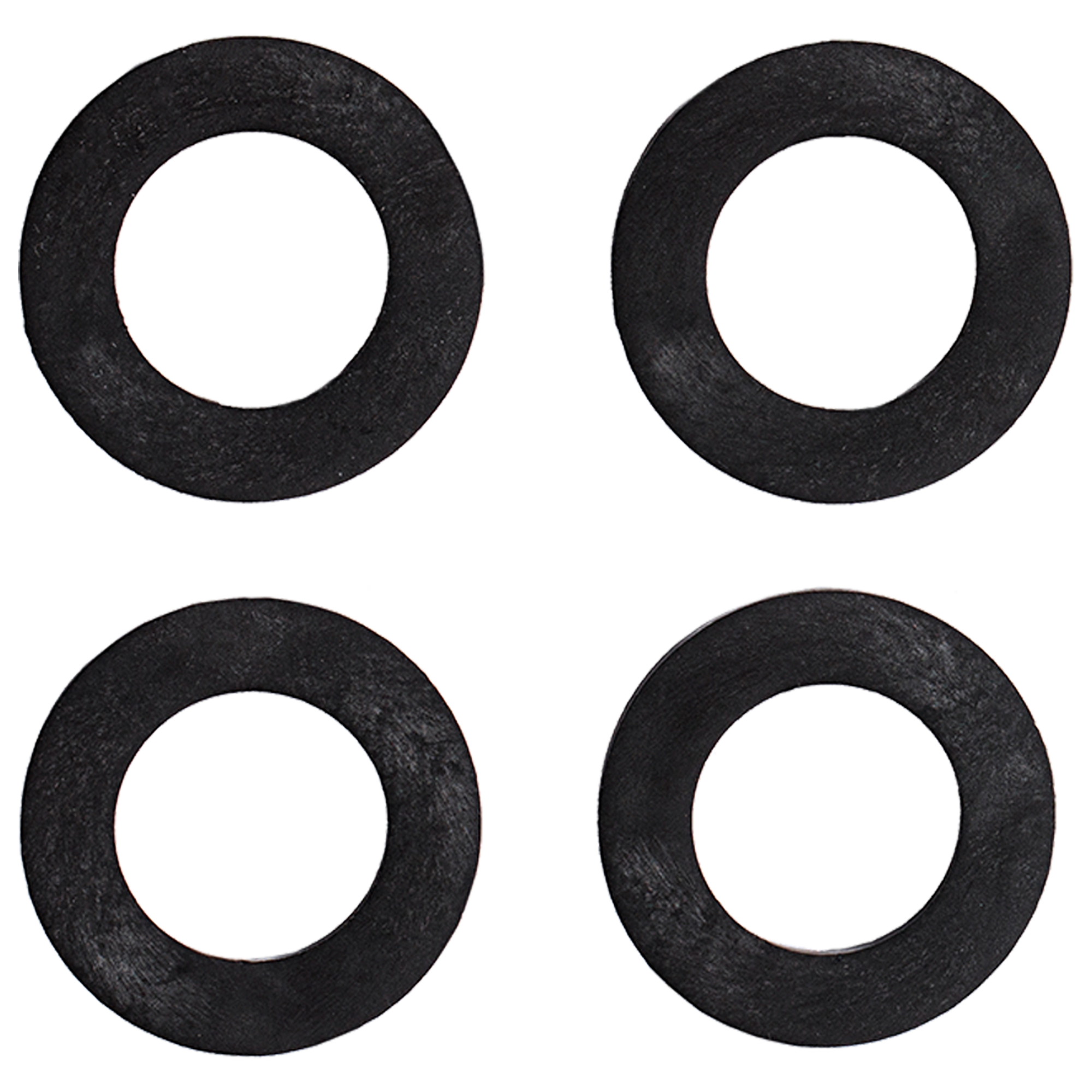 Genuine Minelab Manticore 4-prong coil washers 3011-0484, four black washers as pictured