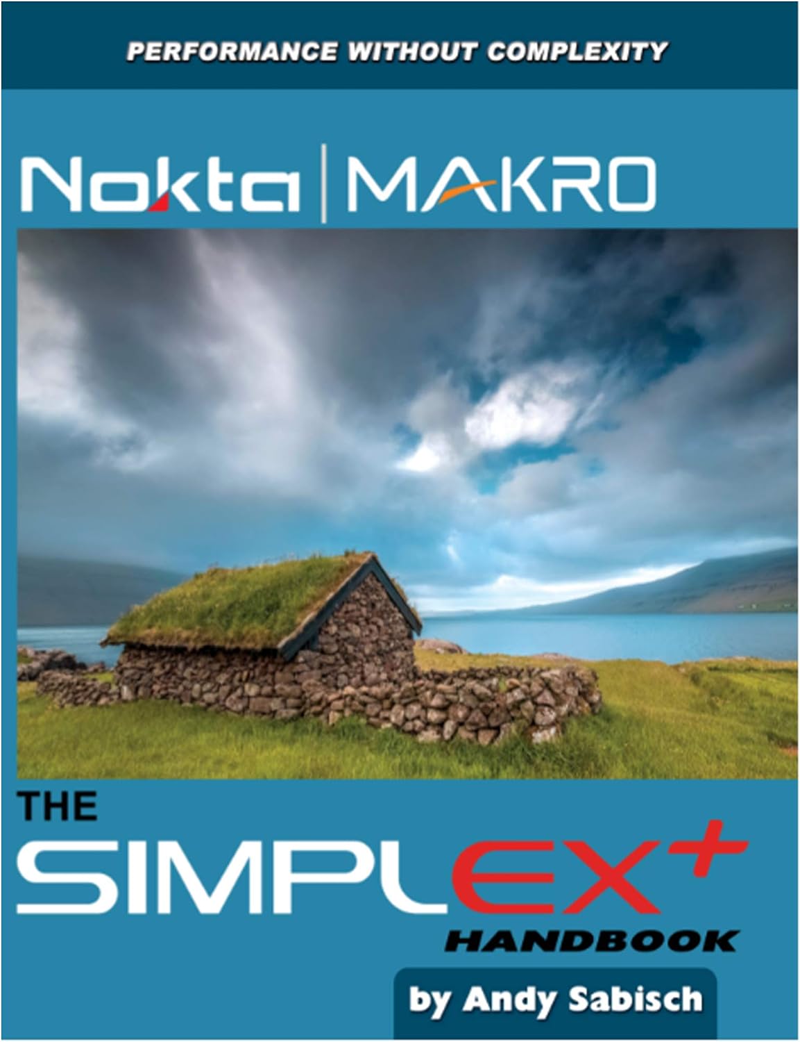 Cover of The Simplex+ Handbook by Andy Sabisch with Nokta Makro branding