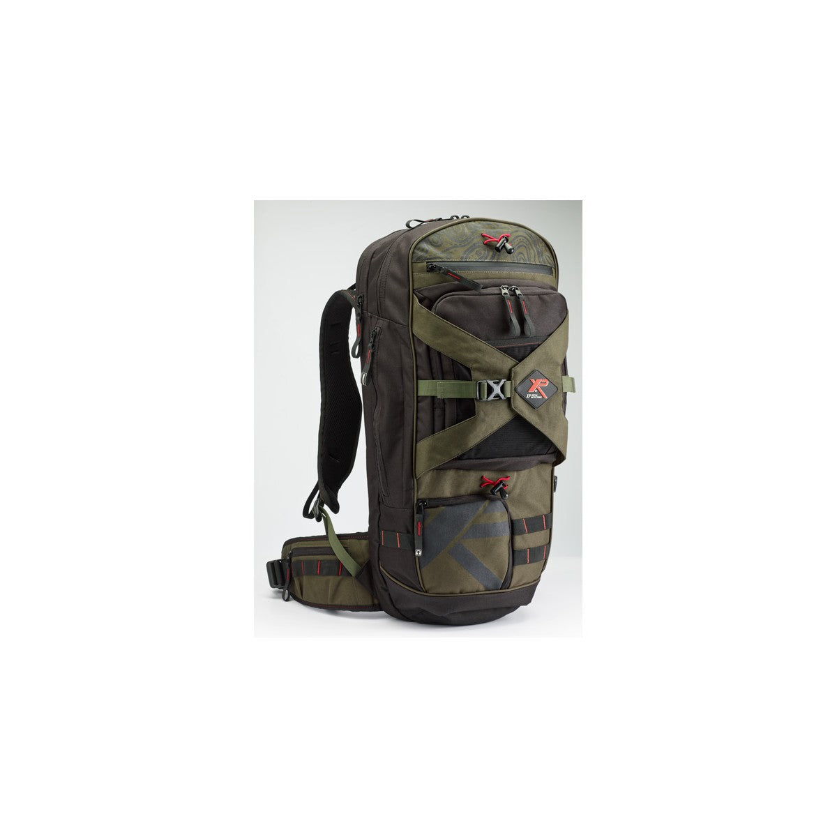 XP Backpack 280 from the kit, front view with MOLLE webbing