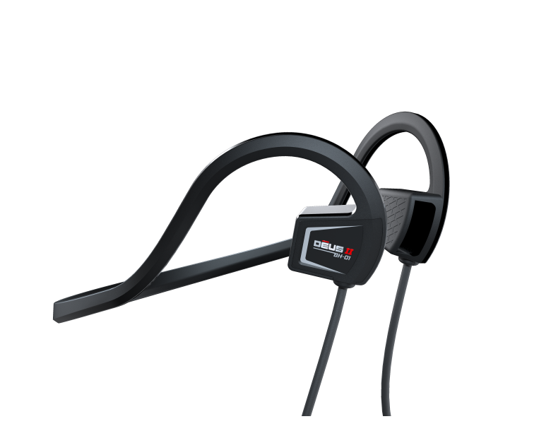 XP BH-01 wired bone conduction headphones for the DEUS II with cheekbone transducers
