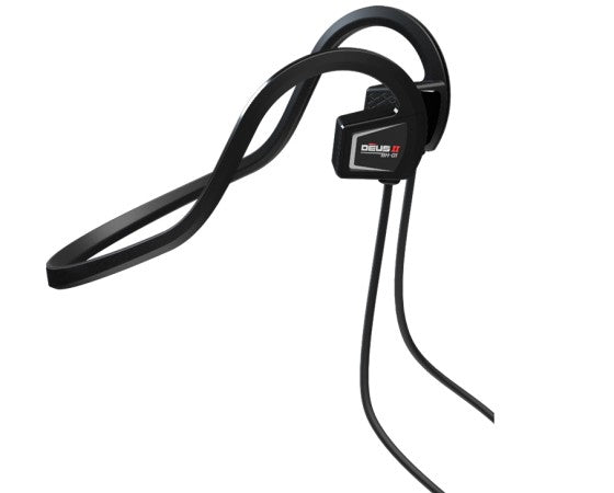XP BH-01 bone conduction headphones for the Deus II, IP68 rated to 66 ft / 20 m