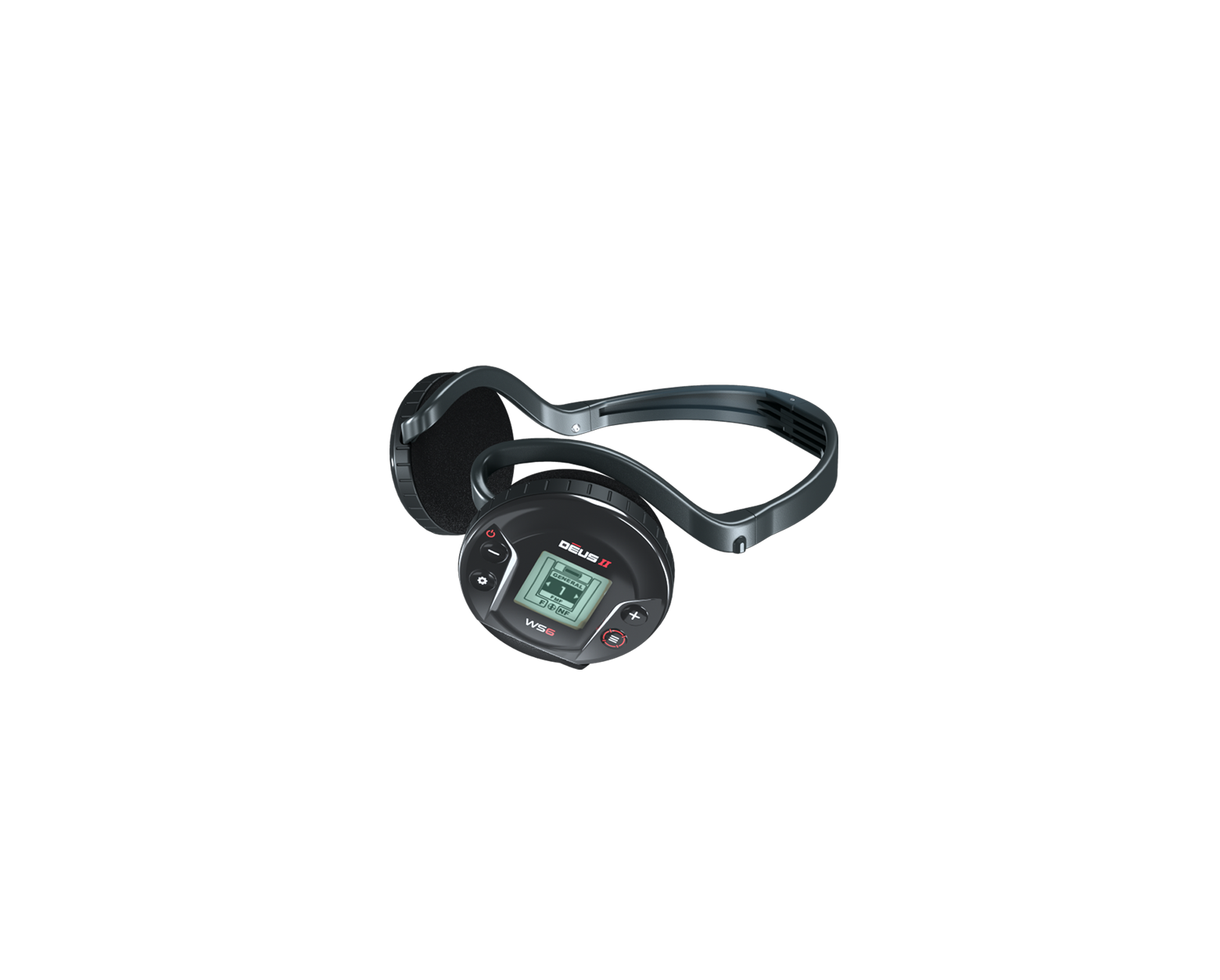 XP WS6 wireless backphone headphones included in this Deus II package