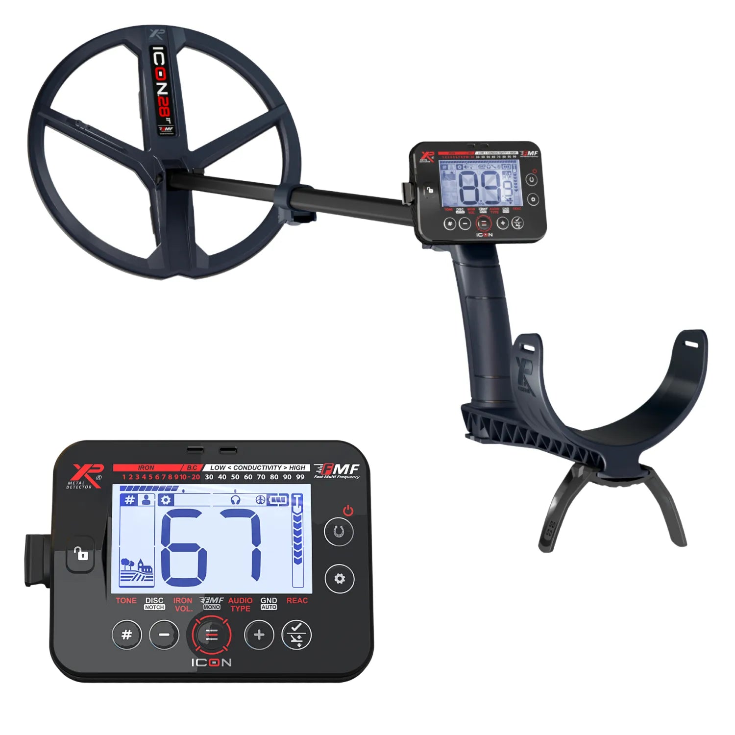 XP Icon FMF Metal Detector (No Headphones)