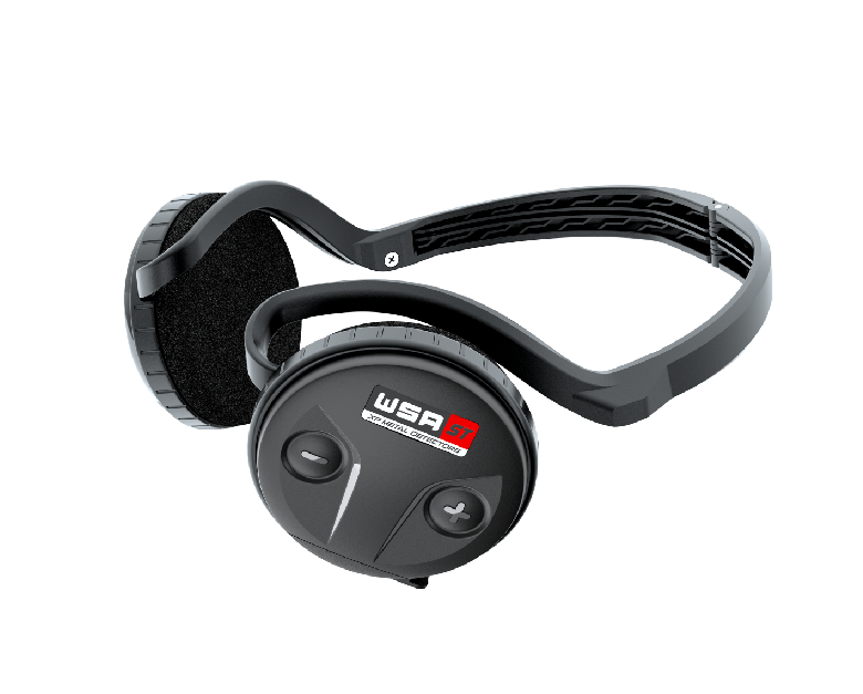 XP WSA ST wireless stereo backphone headphones with volume controls