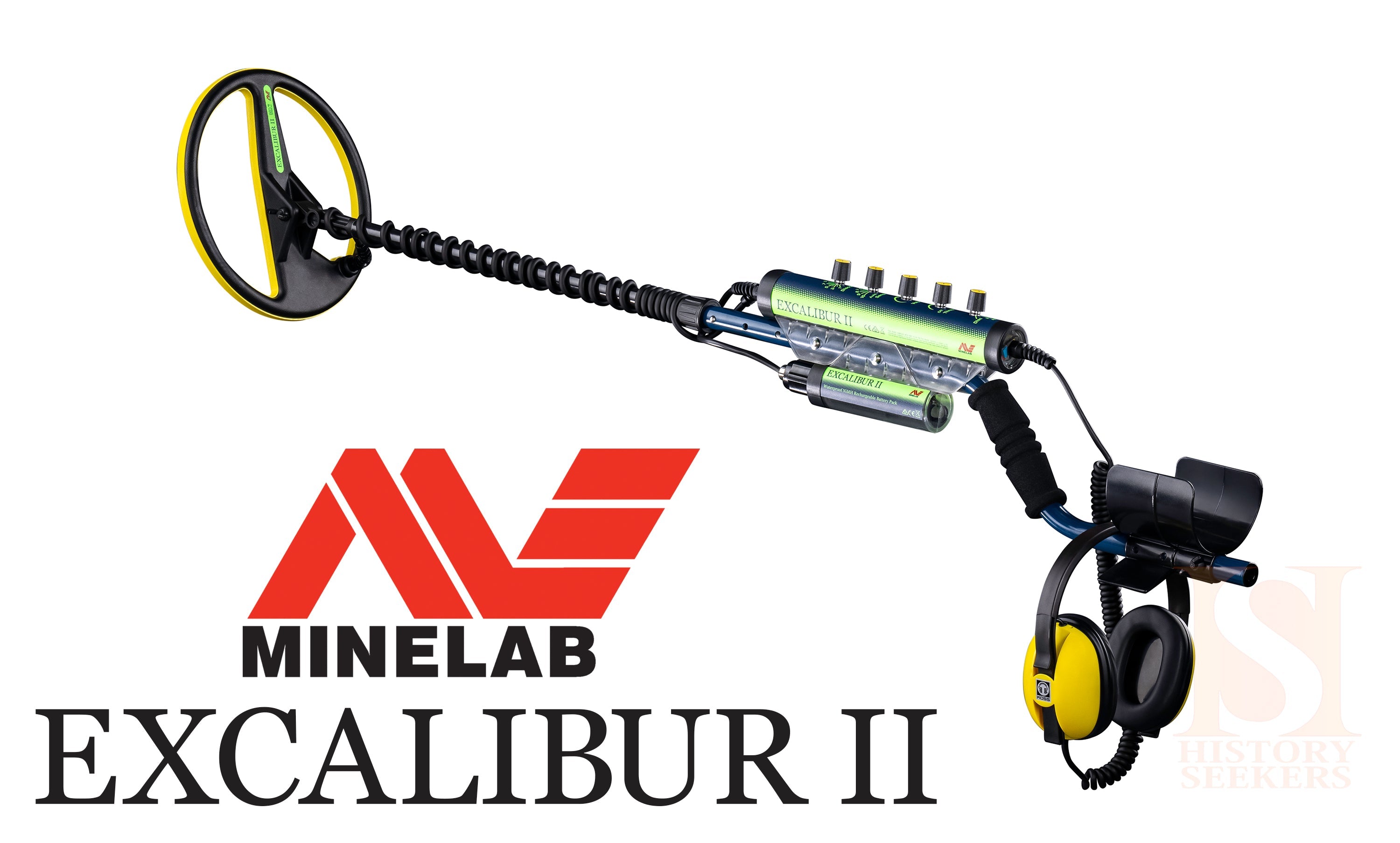 Minelab Excalibur II Metal Detector - History Seekers Metal Detectors