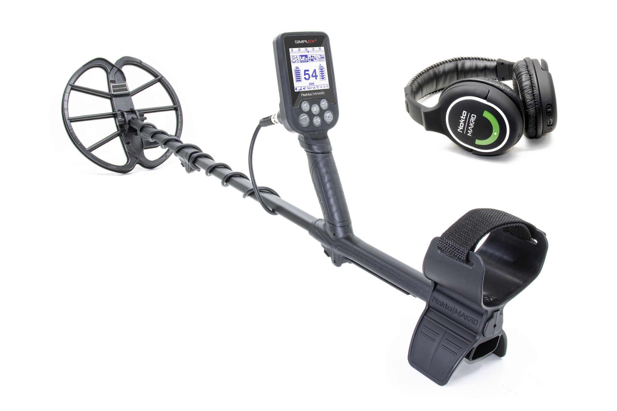 Nokta Simplex+ Wireless Headphone package - History Seekers Metal Detectors